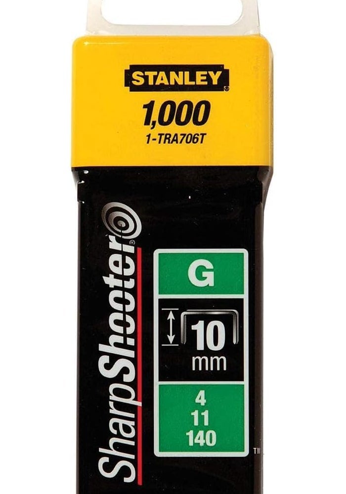 ستانلي دبابيس ستانلي شديدة التحمل من النوع G طراز 1-TRA708T - 1000 وحدة، 12 مم - Image 5